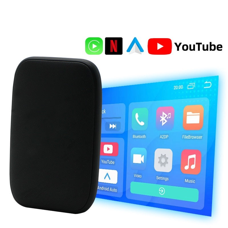 Wireless CarPlay Android Auto Adapter Box