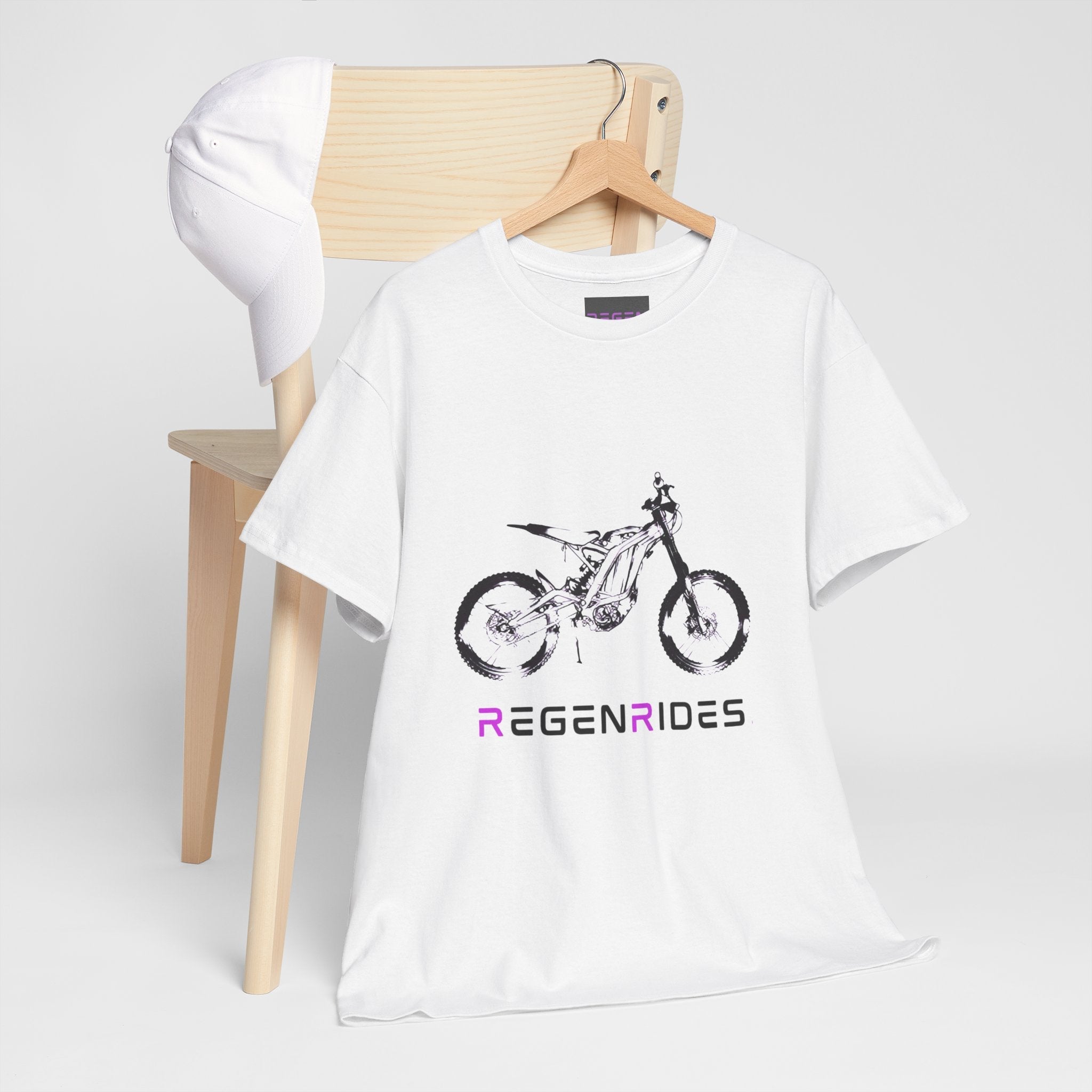 Unisex Heavy Cotton Tee - RegenRides Surron Sketch Graphic tee