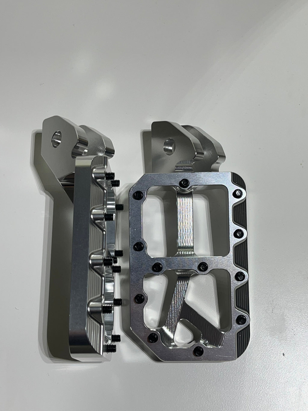 Silver Wide Foot Pegs
