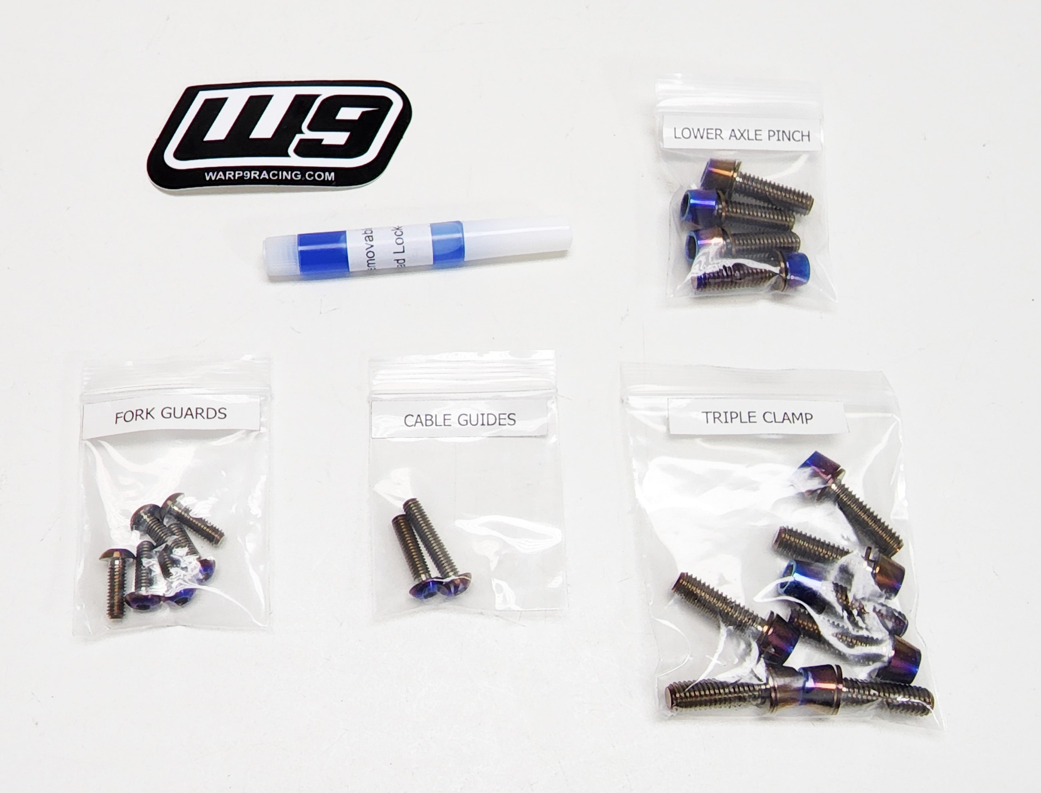 Titanium Fork Bolts (Collective)