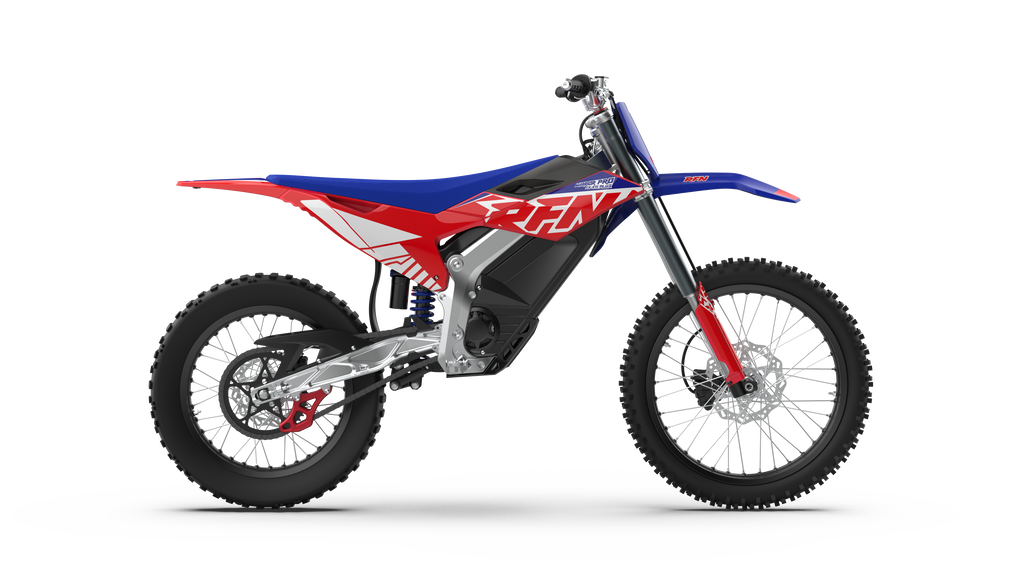 2026 RFN Warrior Pro SX-E15 Plus Electric Dirt Bike - 61 MPH Off-Road