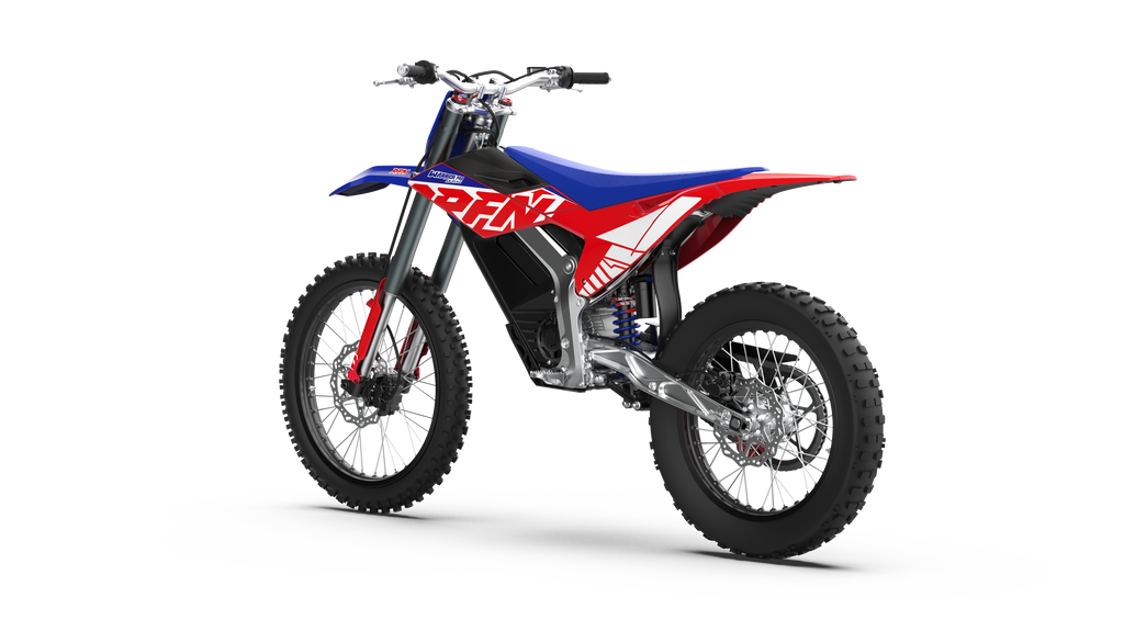2026 RFN Warrior Pro SX-E15 Plus Electric Dirt Bike - 61 MPH Off-Road