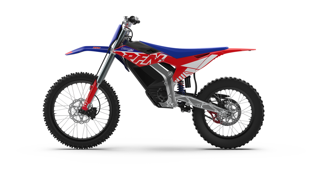 2026 RFN Warrior Pro SX-E15 Plus Electric Dirt Bike - 61 MPH Off-Road