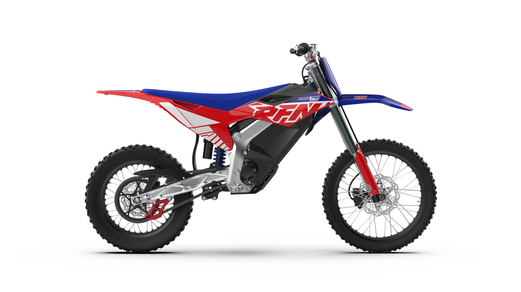 2026 RFN Warrior Pro SX-E15 Electric Dirt Bike - 56 MPH Off-Road