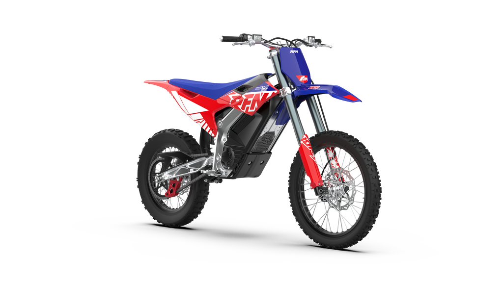 2026 RFN Warrior Pro SX-E15 Electric Dirt Bike - 56 MPH Off-Road