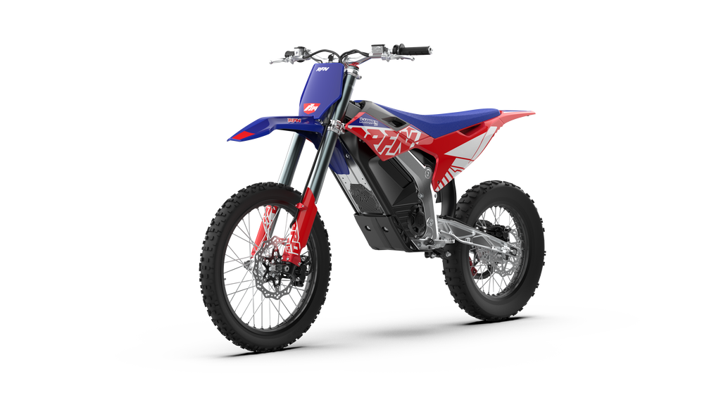 2026 RFN Warrior Pro SX-E15 Electric Dirt Bike - 56 MPH Off-Road