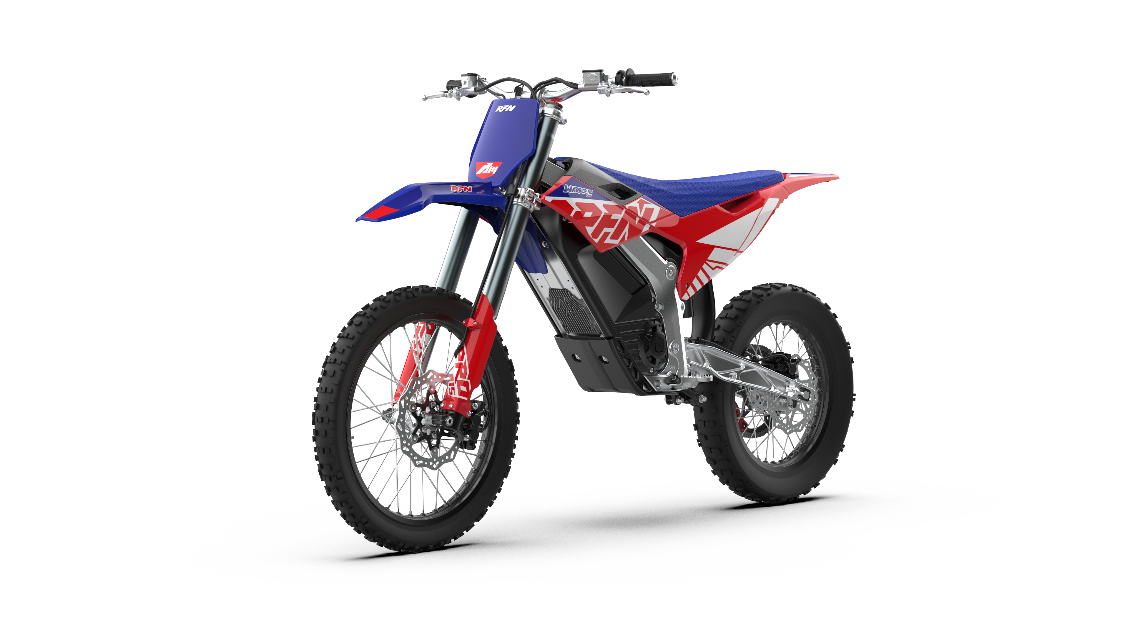 2026 RFN Warrior Pro SX-E15 Electric Dirt Bike - 56 MPH Off-Road