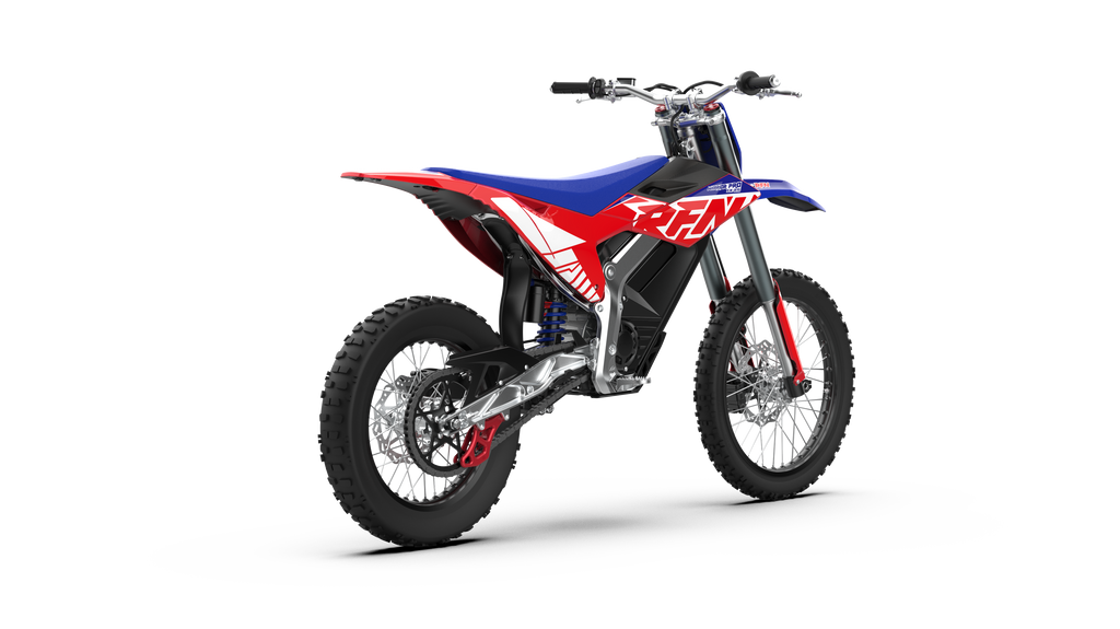 2026 RFN Warrior Pro SX-E15 Electric Dirt Bike - 56 MPH Off-Road