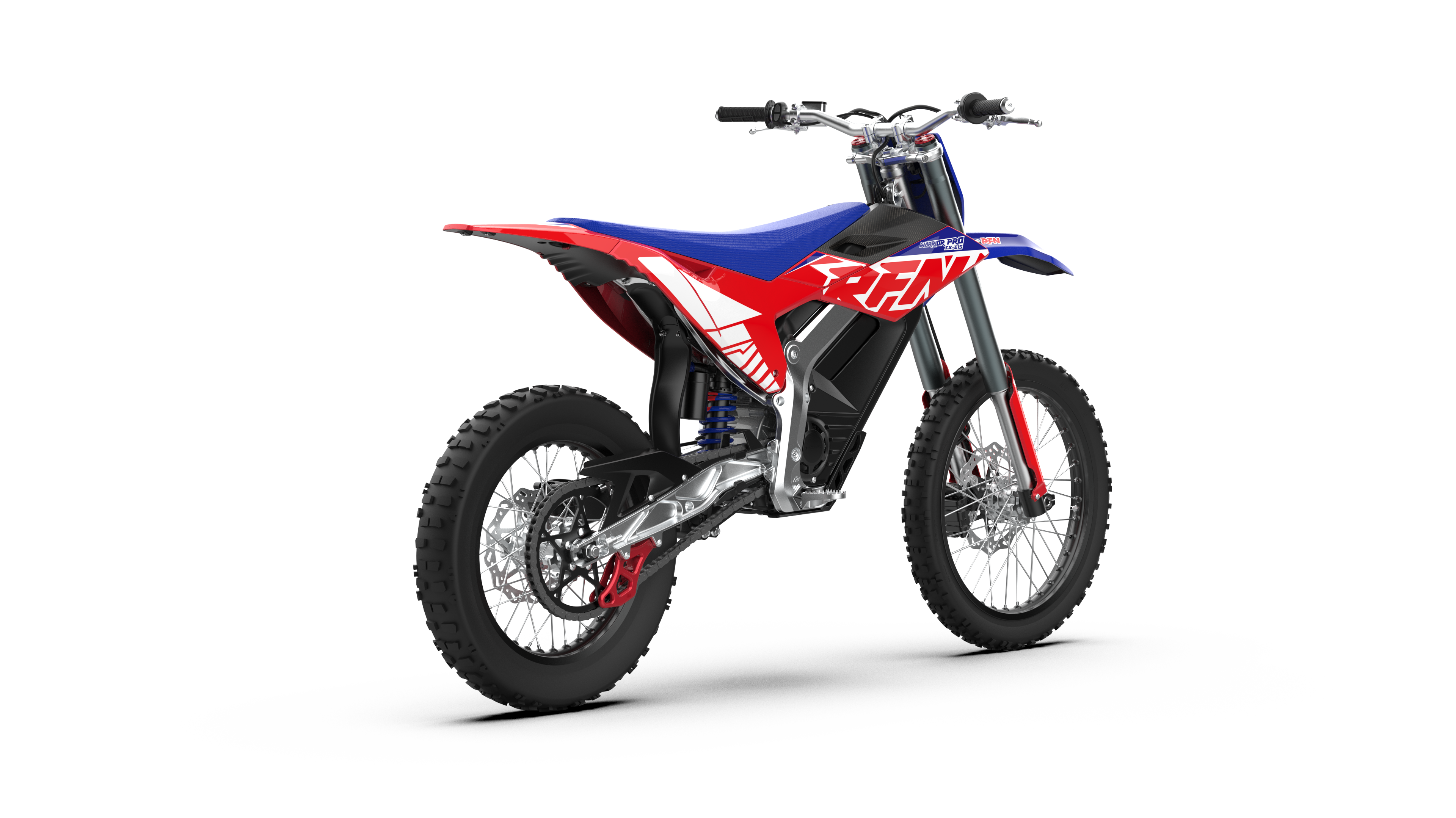 2026 RFN Warrior Pro SX-E15 Electric Dirt Bike - 56 MPH Off-Road