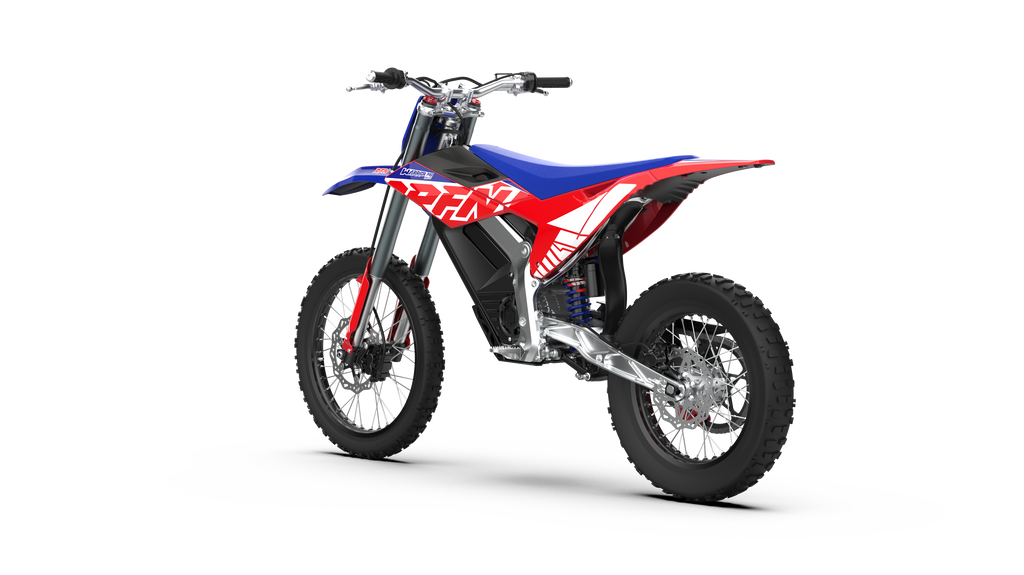 2026 RFN Warrior Pro SX-E15 Electric Dirt Bike - 56 MPH Off-Road