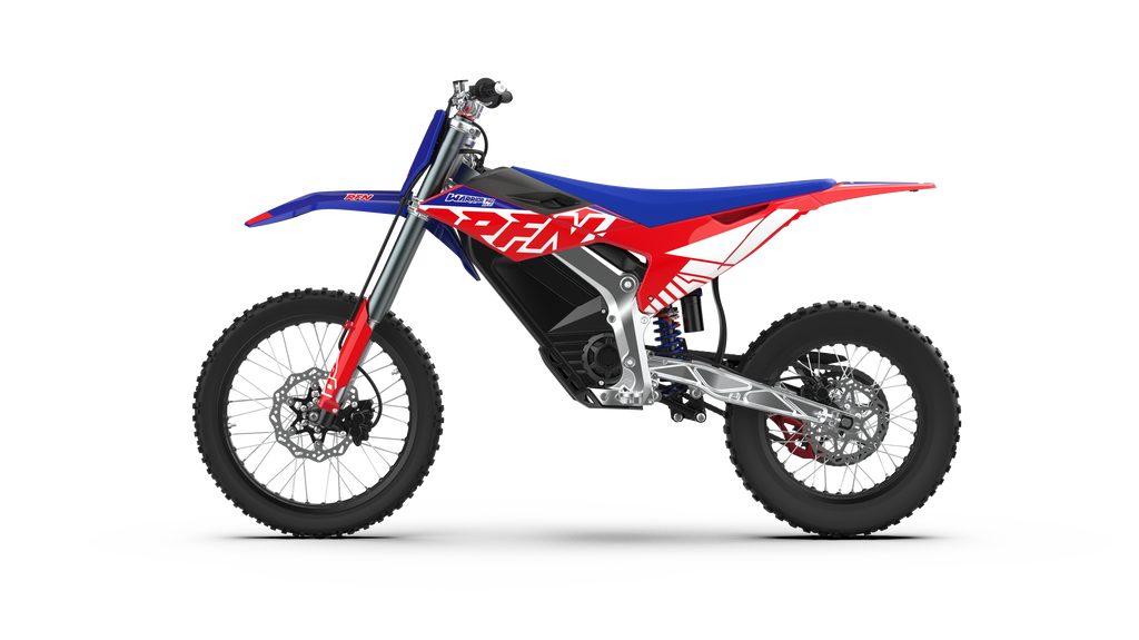 2026 RFN Warrior Pro SX-E15 Electric Dirt Bike - 56 MPH Off-Road
