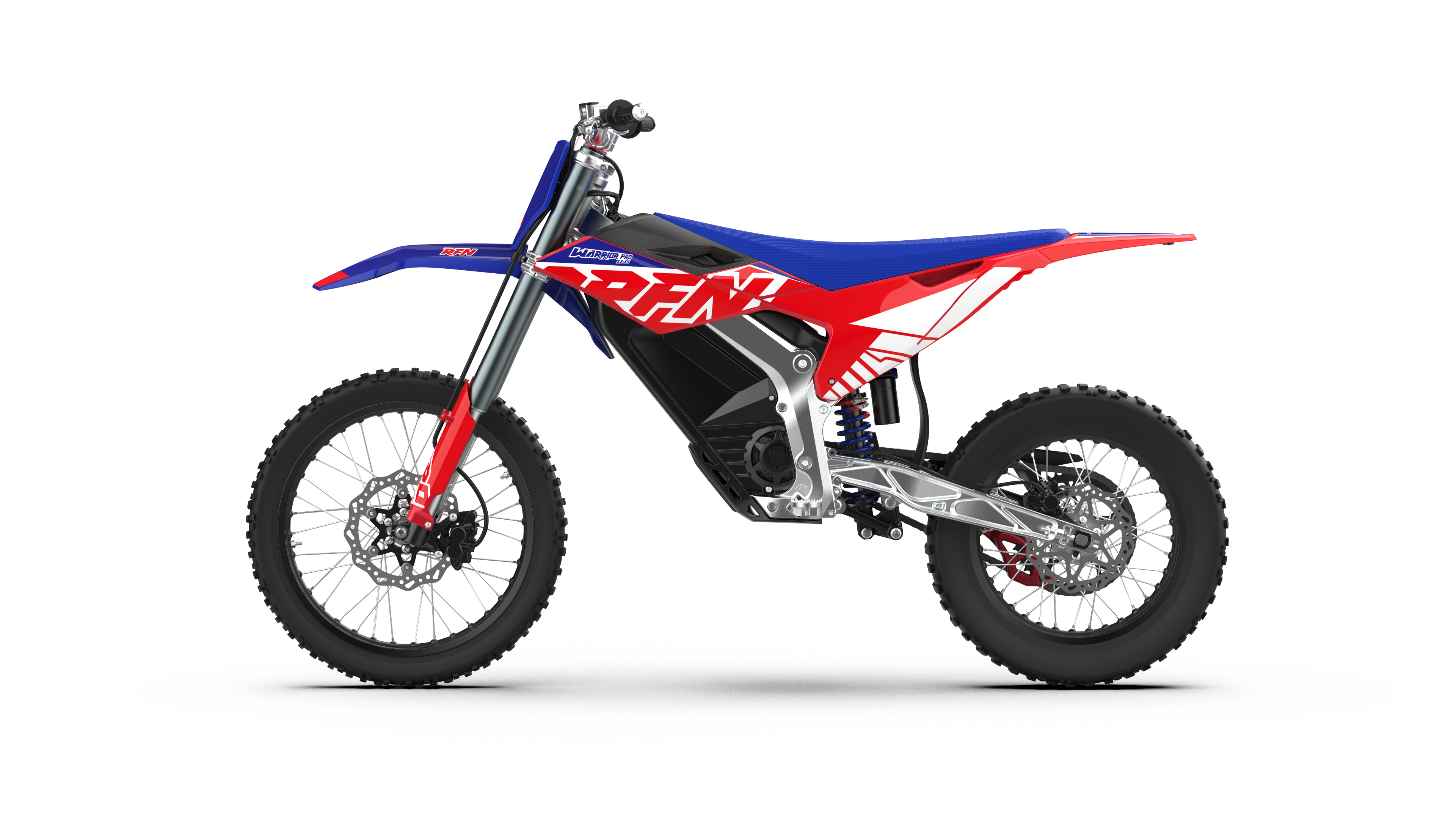 2026 RFN Warrior Pro SX-E15 Electric Dirt Bike - 56 MPH Off-Road