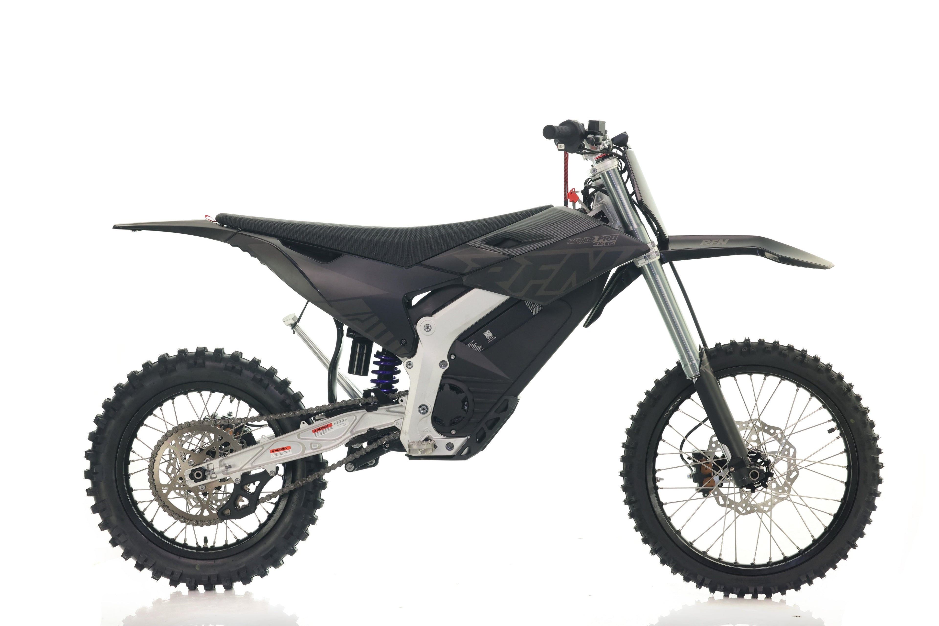 2026 RFN Warrior Pro SX-E15 Electric Dirt Bike - 56 MPH Off-Road