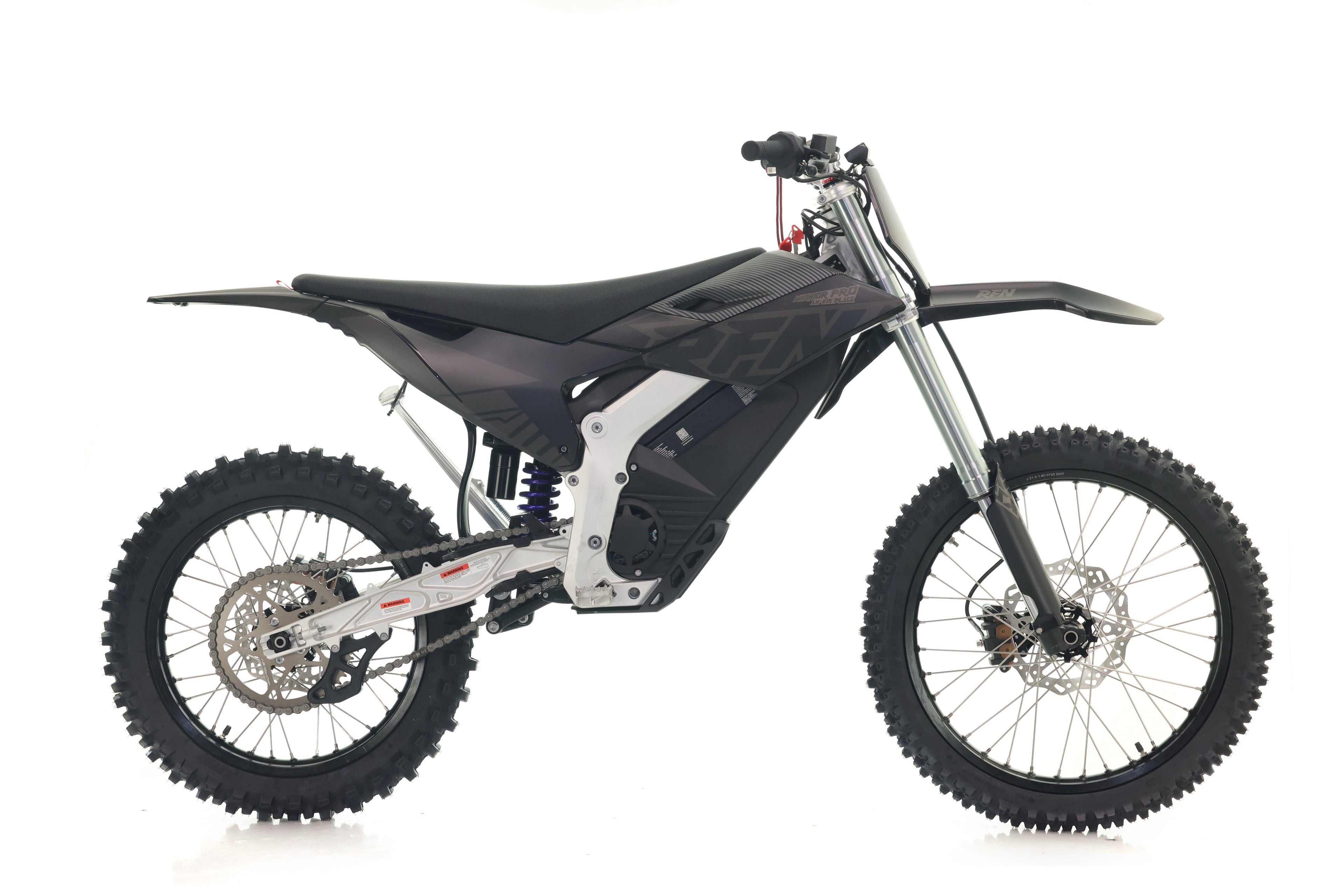 2026 RFN Warrior Pro SX-E15 Plus Electric Dirt Bike - 61 MPH Off-Road