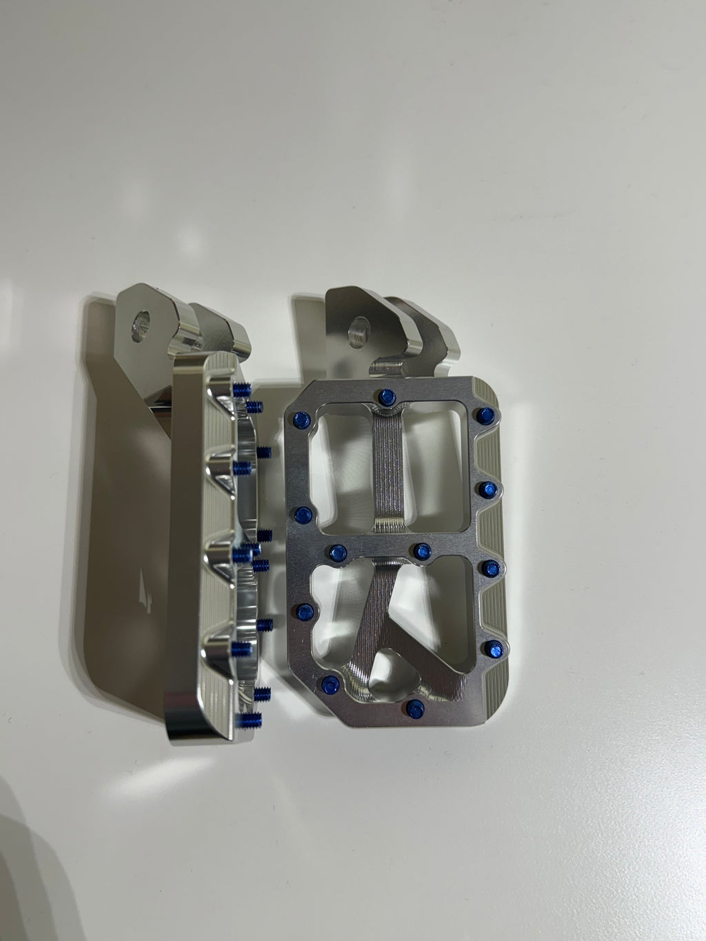 Silver Wide Foot Pegs