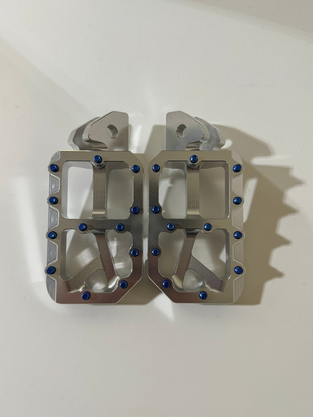 Silver Wide Foot Pegs