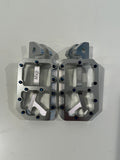 Silver Wide Foot Pegs