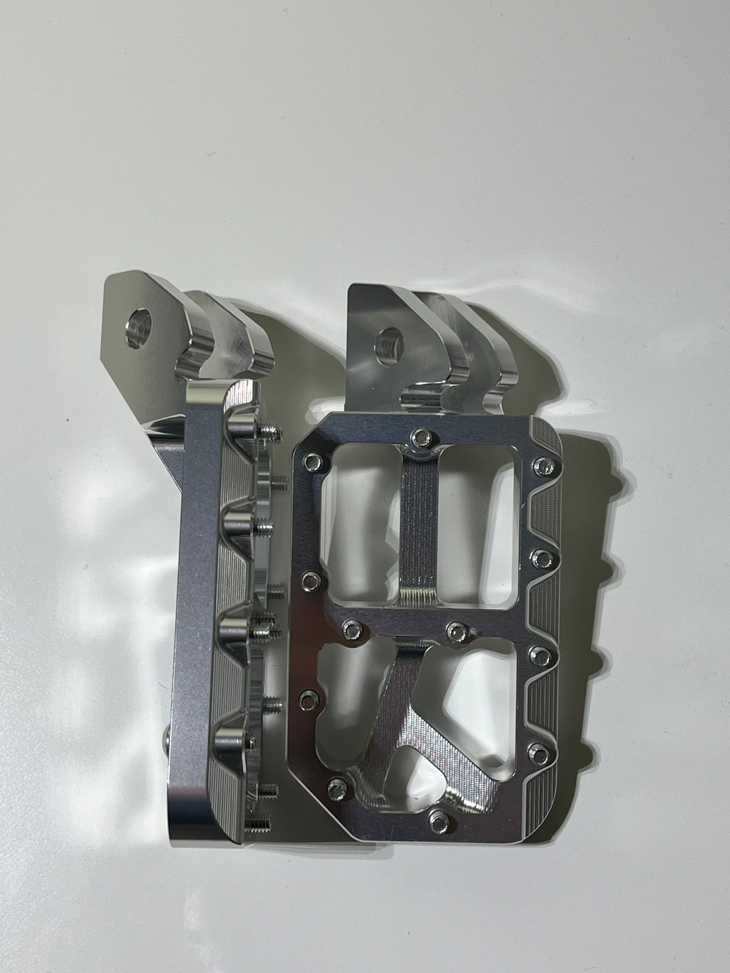 Silver Wide Foot Pegs