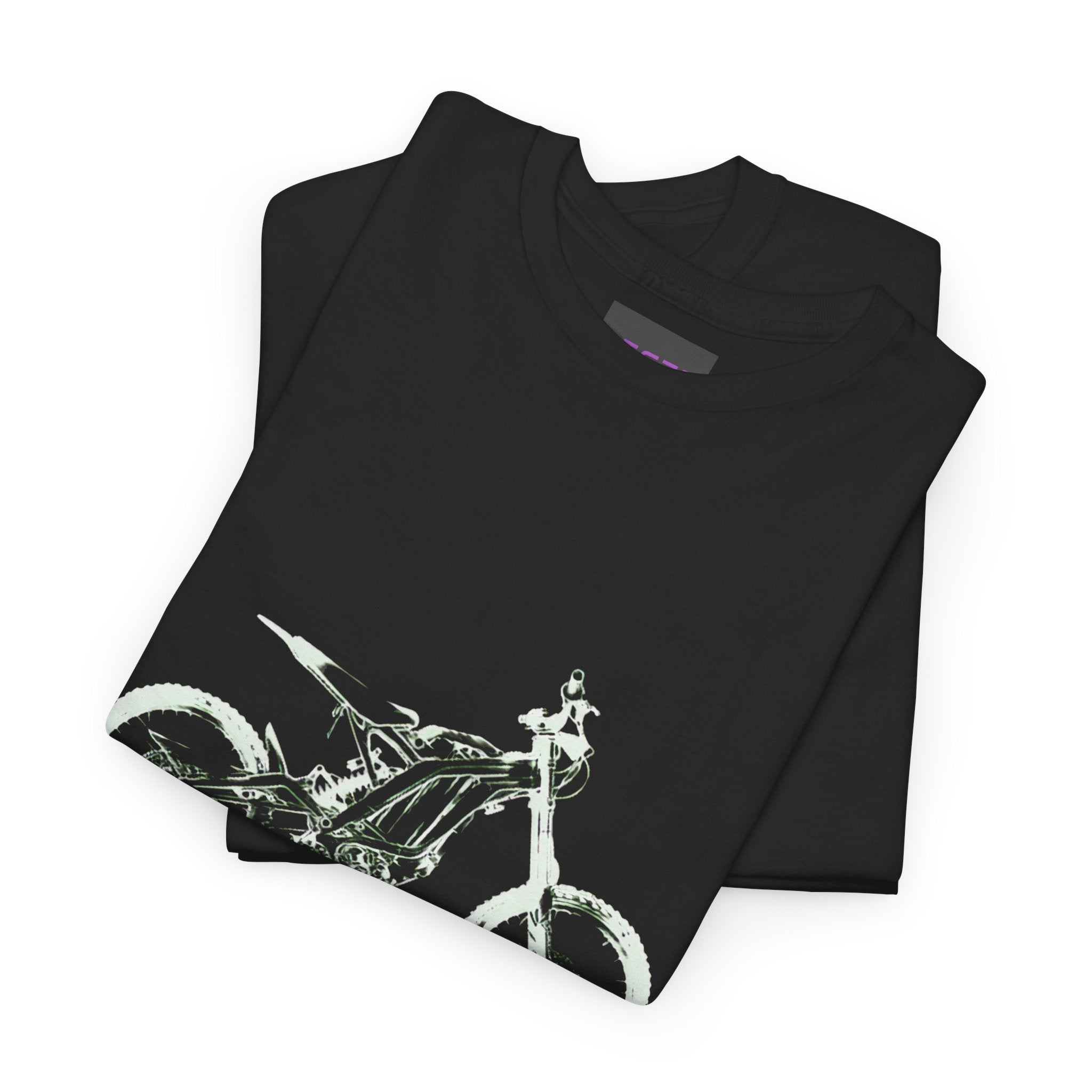 Unisex Heavy Cotton Tee - RegenRides Surron Sketch Graphic tee