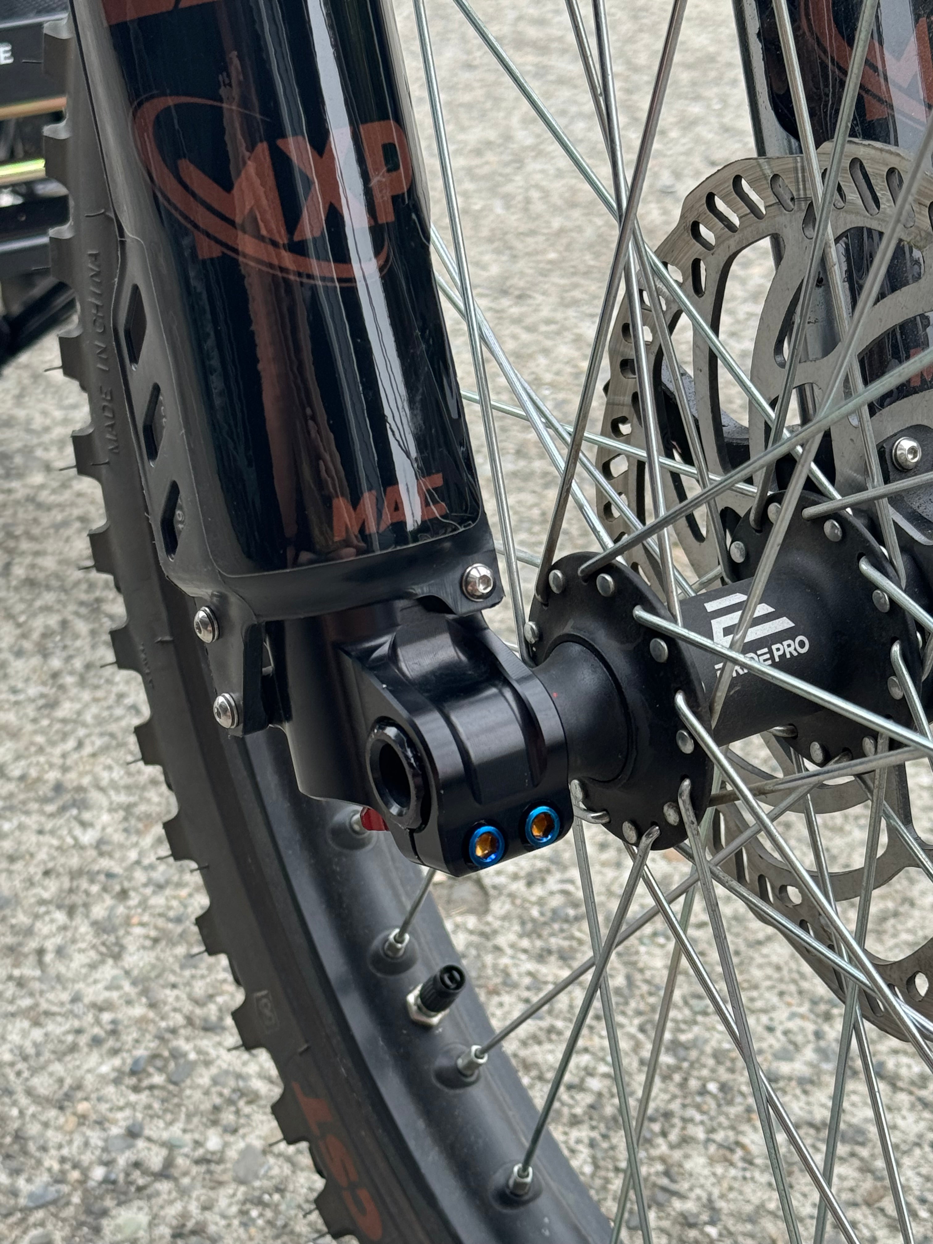 Titanium Fork Mount Bolts