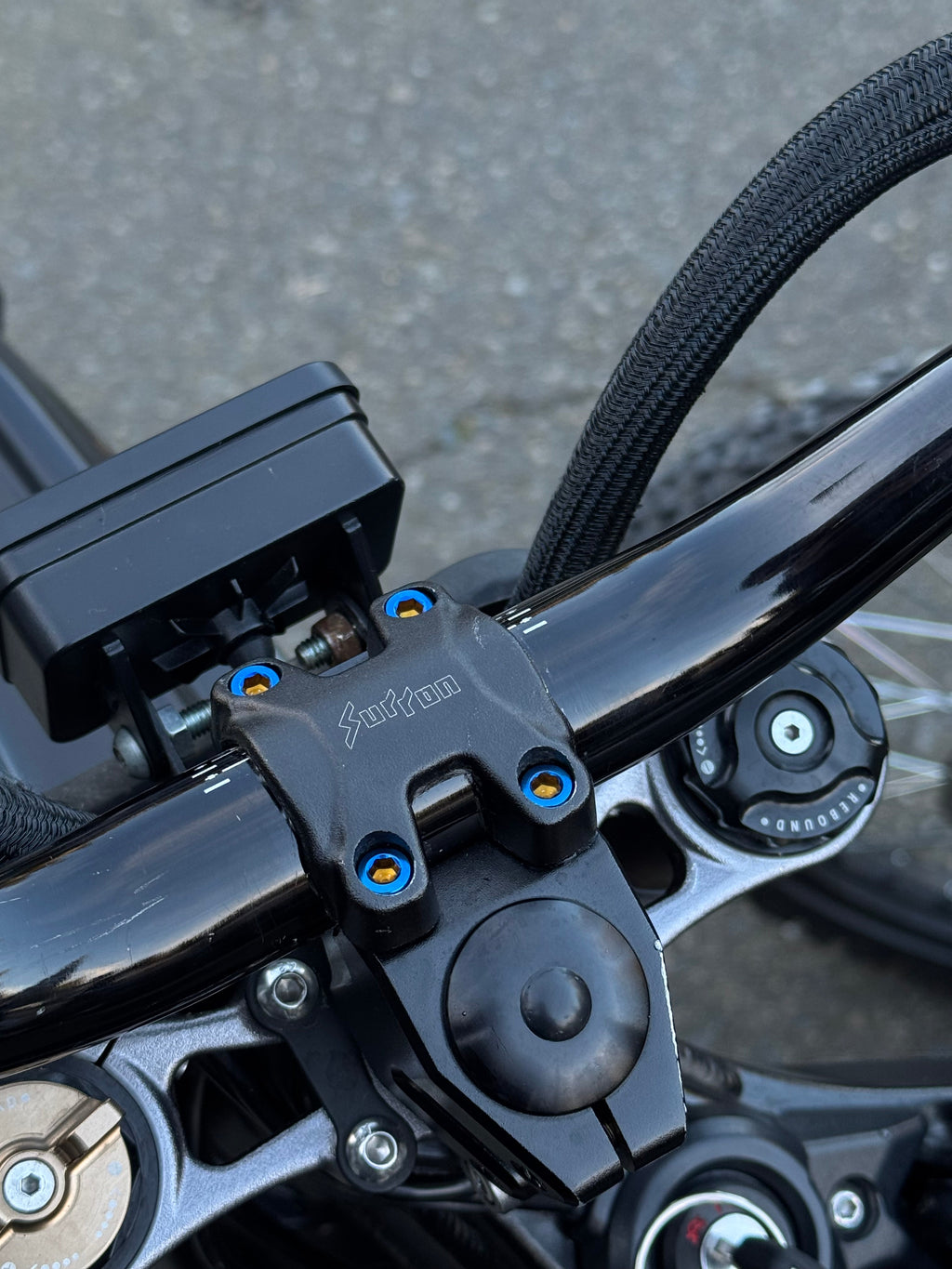 Surron oem stem titanium