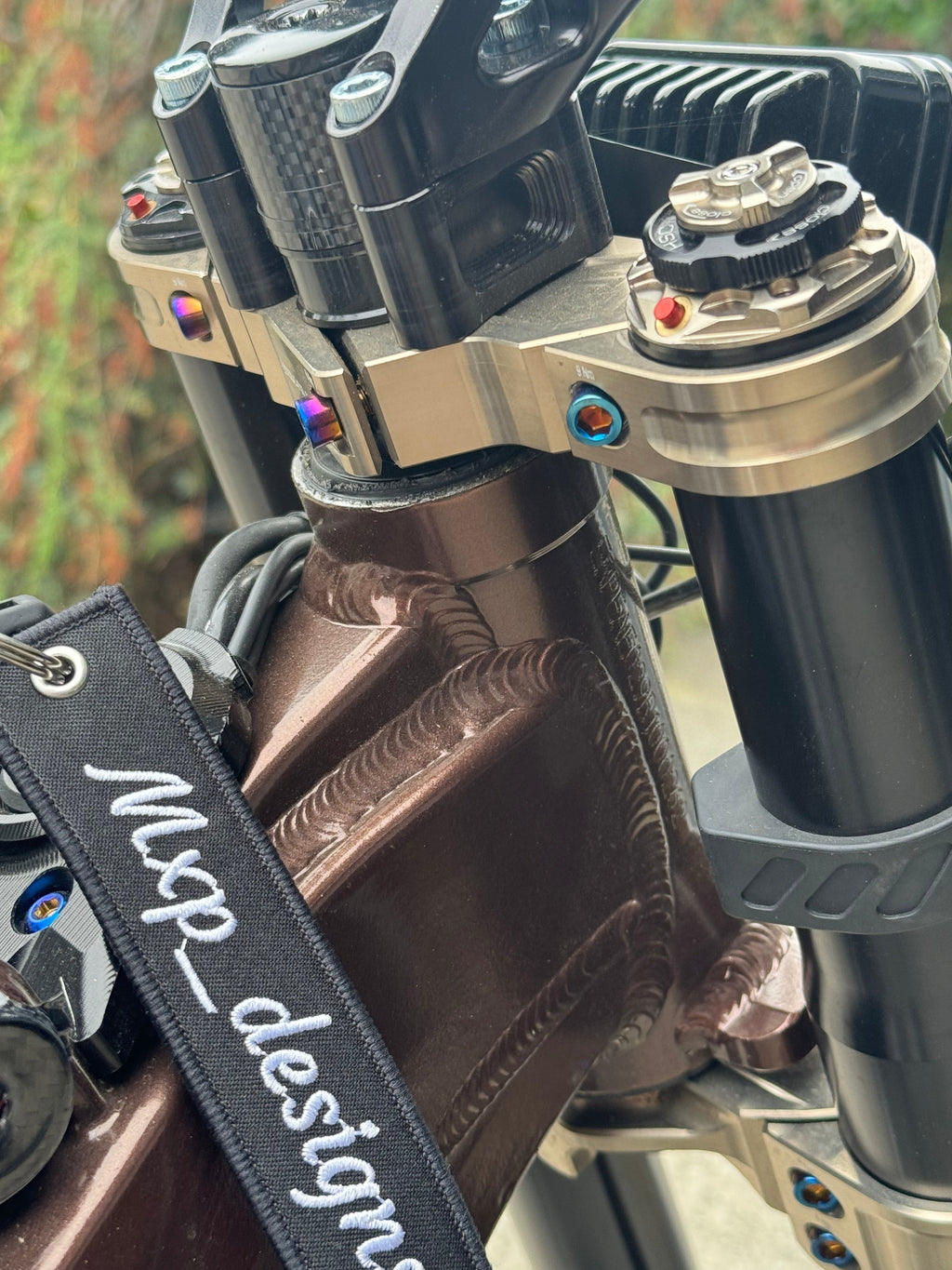 Titanium Fork Mount Bolts