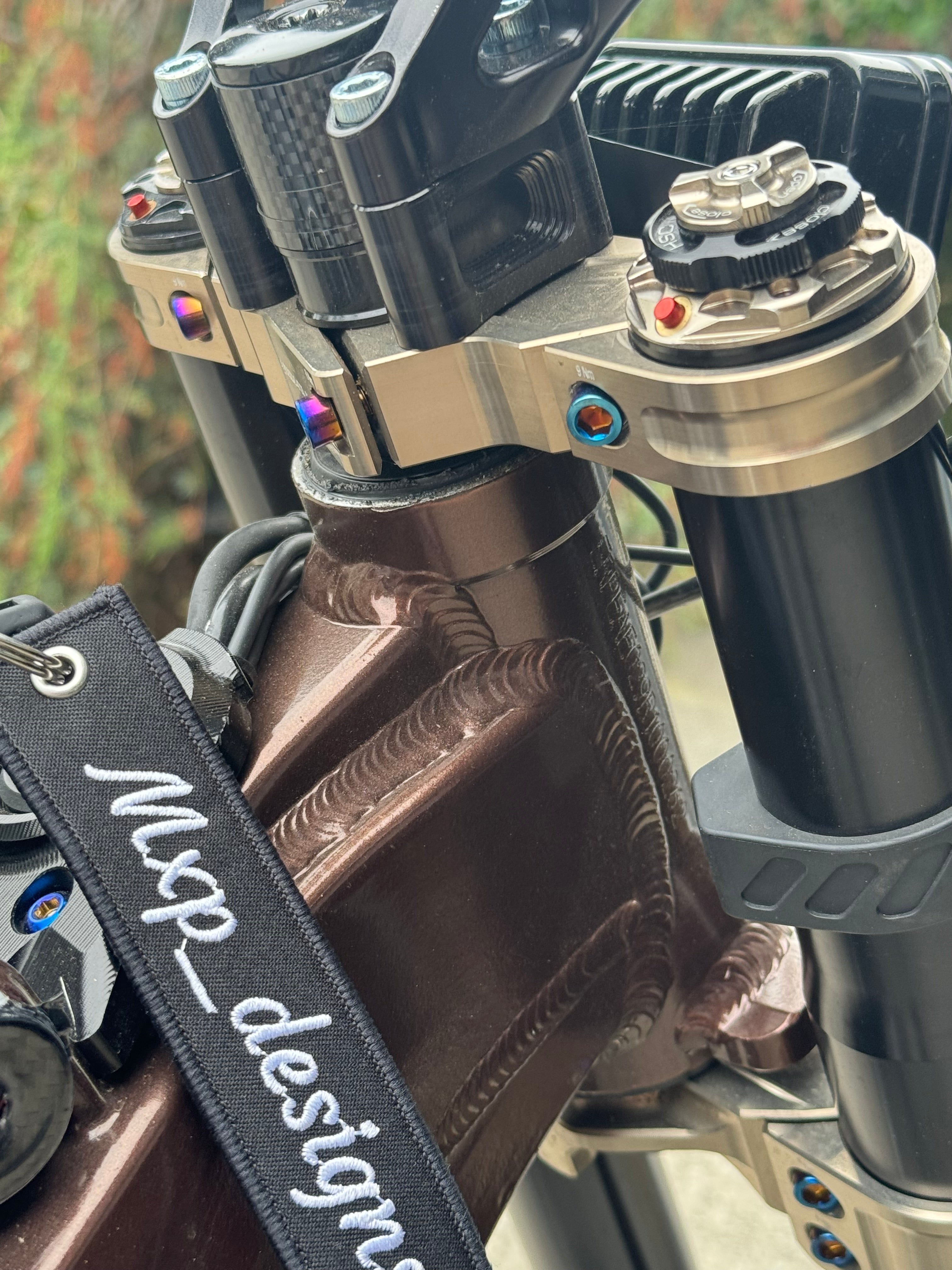 Titanium Fork Mount Bolts