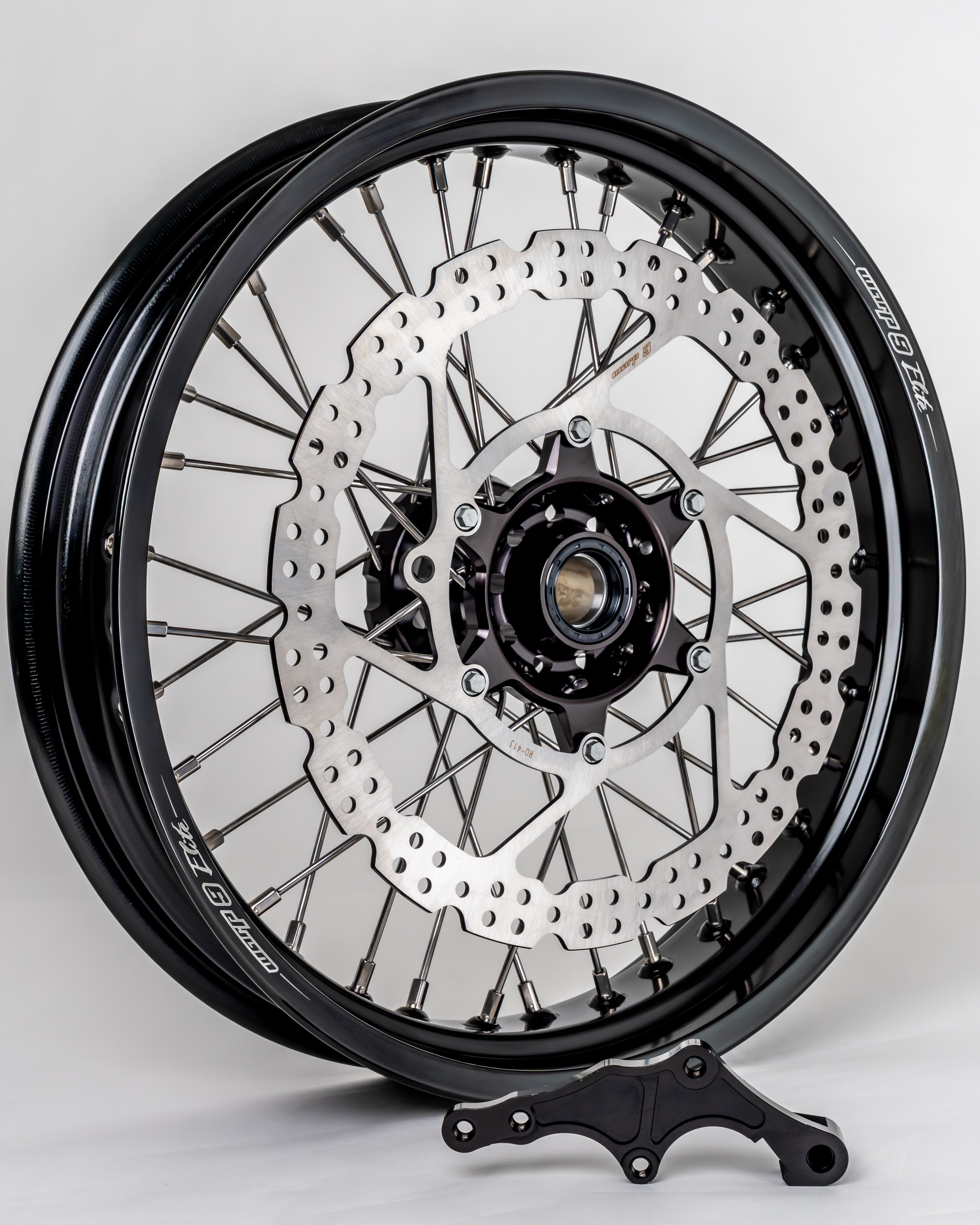 HUSQ/GAS GAS Braketec Front 17" Wheel (IN STOCK) Fitment Below