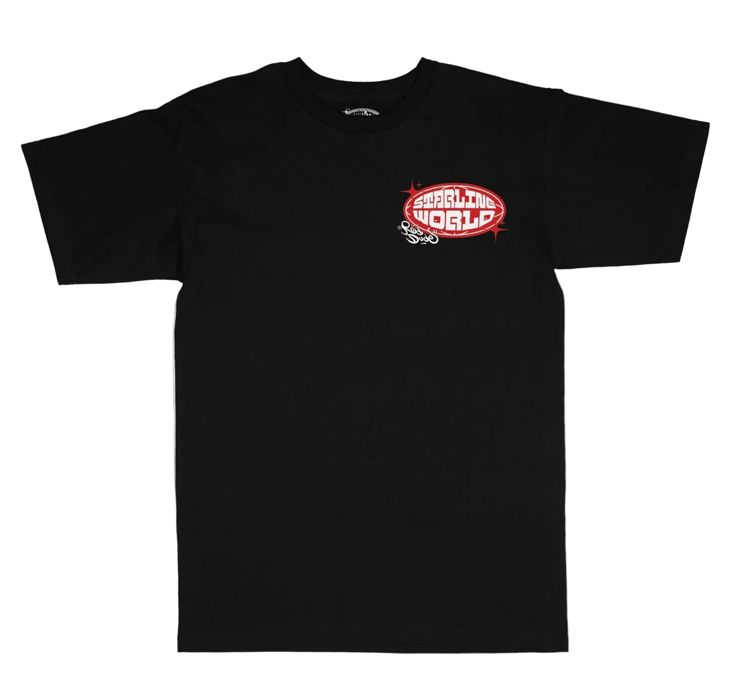 StarlineWorld (Black-RedDude) Tee
