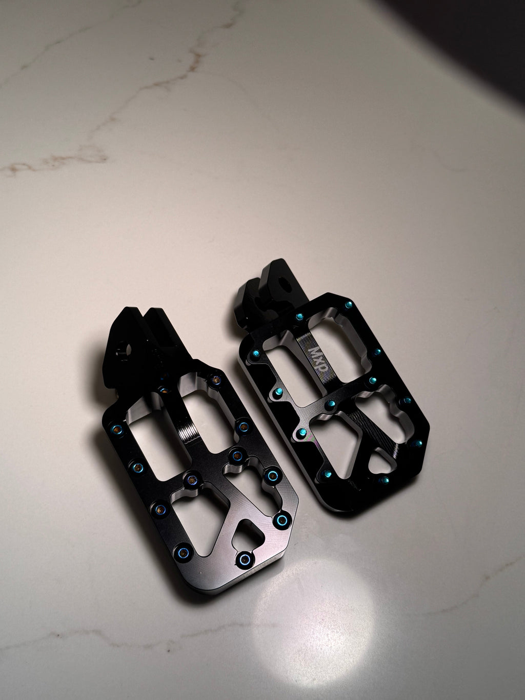 Black Wide Foot Pegs