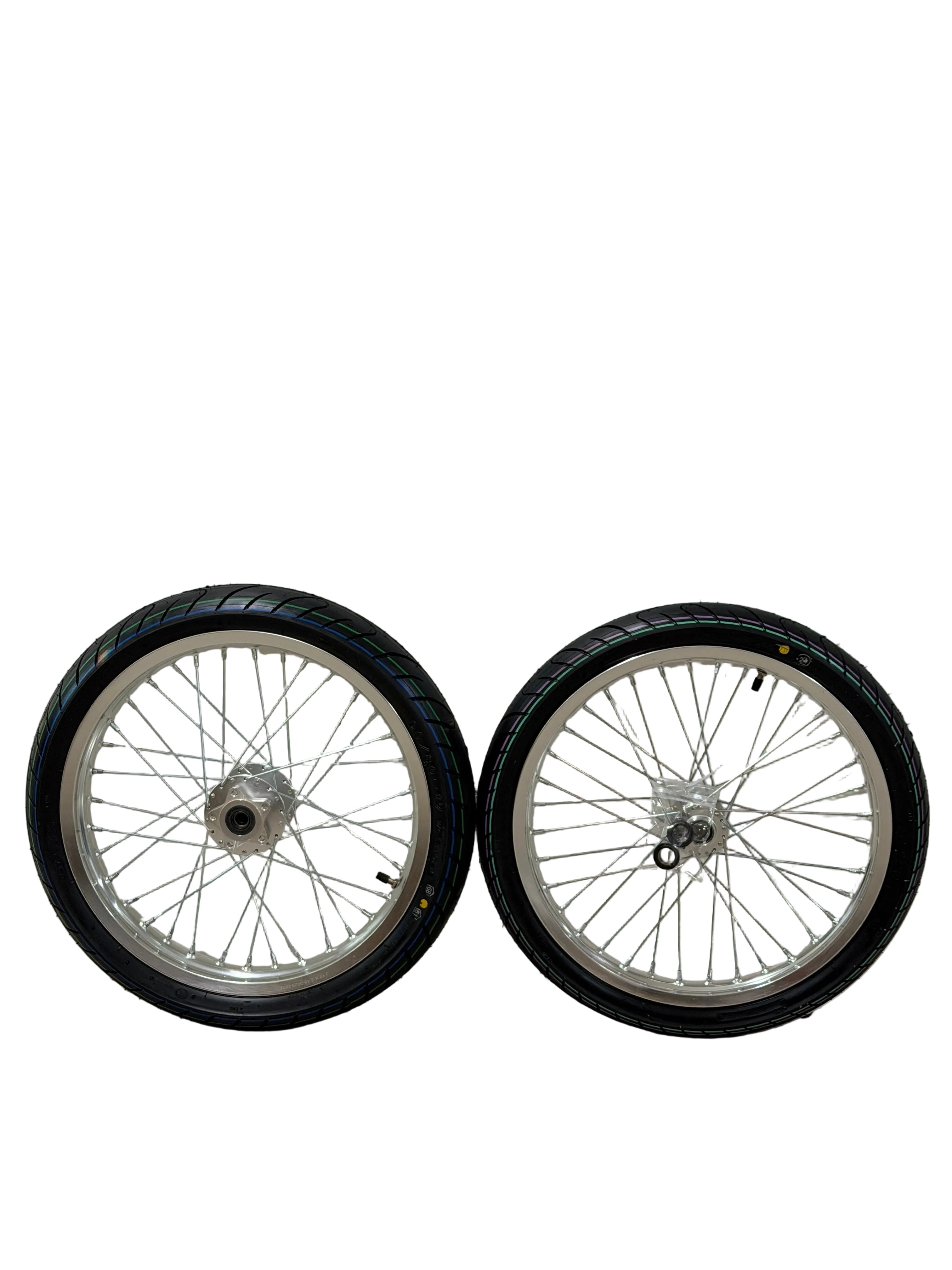 Chrome Talaria XXX/MX3/MX4 Supermoto Wheel Set