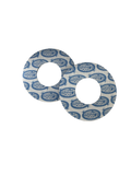 StarlineWorld (White-Blue) Grip Donuts