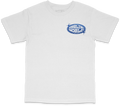 StarlineWorld (White-SPARKLY-Blue) Tee